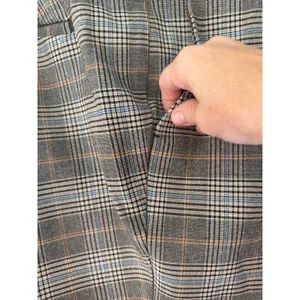 Talbots Southampton Pant 6P Plaid Straight Leg Trousers Petite Brown Blue Preppy thumbnail 2