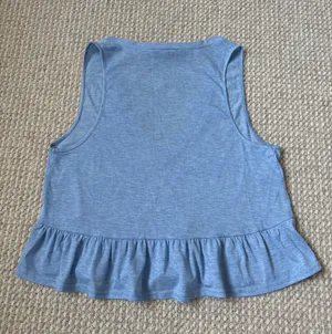 Lulus V-Neck Ruffle Tank thumbnail 3