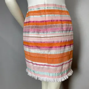 Anthropologie Hutch Dress Kayln‎ Halter Tank Colorful White Sz 4 Faux Wrap Skirt thumbnail 9