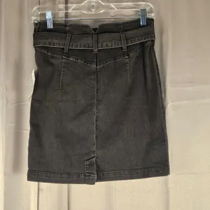 NWT Free People Womens‎ Livin It up Worn Black Pencil Skirt 4 thumbnail 2