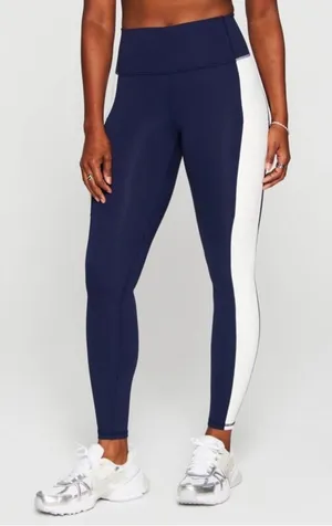 FABLETICS On-The-Go PowerHold High-Waisted pocket Legging navy white large‎ thumbnail 1