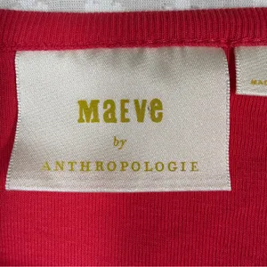 Anthropologie Maeve Pink Long‎ Bell Sleeve Top thumbnail 3