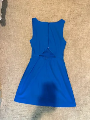 Babaton Aritzia Dress Mini Blue thumbnail 2