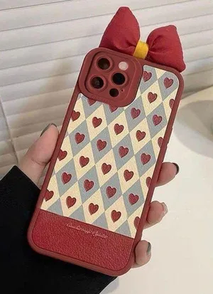 Iphone 13 Pro max Bow Soft Case thumbnail 1