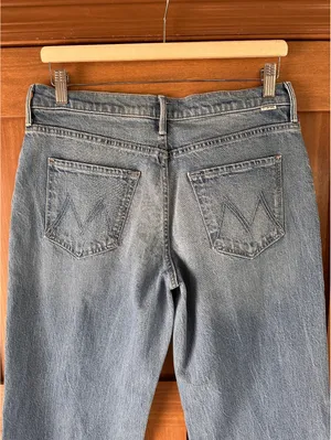 MOTHER NWT The Mid Rise Maven Ankle Jeans in Magic School Bus Wash Women’s 29 thumbnail 13