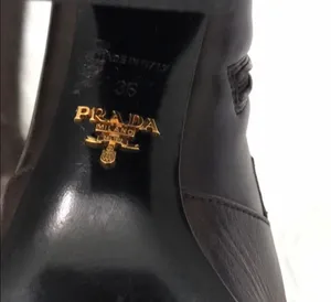 Prada Block Heel Leather Calf Boots thumbnail 7