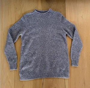 LOFT Light Blue Mock Sweater Size Medium thumbnail 1
