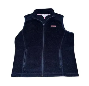Vineyard vines Navy Blue Fleece Vest thumbnail 1
