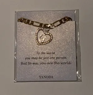 “G” necklace Gold thumbnail 1