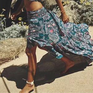 Free people high low skirt thumbnail 3