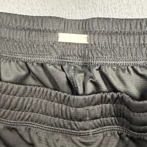 Adidas Running Shorts Womens Medium Black 3 Stripes Mesh Elastic Waist thumbnail 3