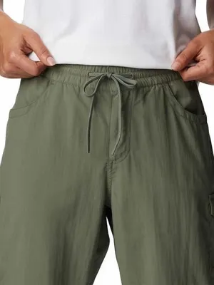 NWT Columbia Womens Size Large Tan Woodland Hills UPF 30 Roll Up Cargo Pants NEW thumbnail 6