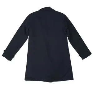 1 Madison Rain Trench Coat Womens Small Black Lined Jacket thumbnail 8