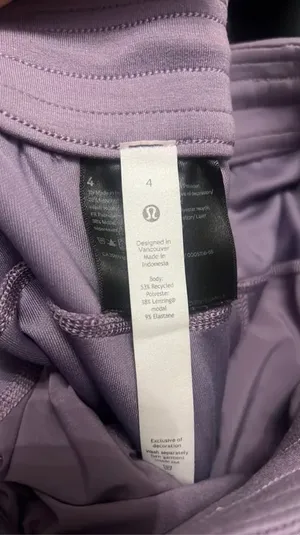 Lululemon Purple Soft Stream Pants thumbnail 5