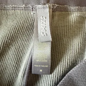 SKIMS Cotton Rib Legging Thermal Pants Dark Gray Medium thumbnail 5