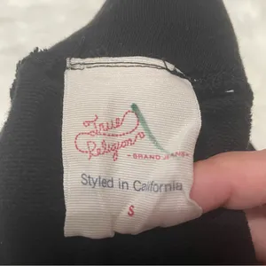 True Religion Black Mini Skirt Y2K Grunge Indie Sleaze Cozycore Loungewear thumbnail 4