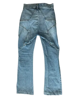 Revice Denim Women’s Venus Flares High Waist Star Rear Flared Jeans in Eclipse Wash 27 thumbnail 7