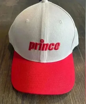 Prince Pickleball Cap White Red Adjustable Sports Hat‎ thumbnail 1