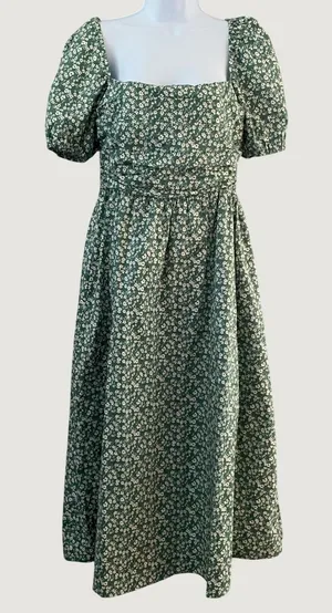 o.p.t. River Dress Sz 6 100% Cotton Cottagecore Fairy Milkmaid Renaissance Faire thumbnail 1