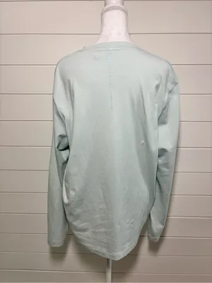 lululemon athletica Pale Blue Long-Sleeve Crew Tee thumbnail 2