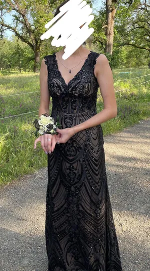 Black Prom Dress thumbnail 4