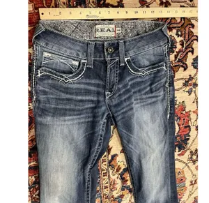 Ariat Real Denim Women's Mid Rise Boot Cut Blue Jeans Size 29 Regular thumbnail 4