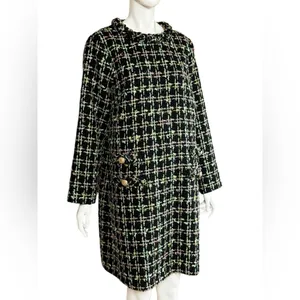 Tuckernuck Holly Tinsel Tweed Long Sleeve Jackie Dress Size Large. A1 thumbnail 7