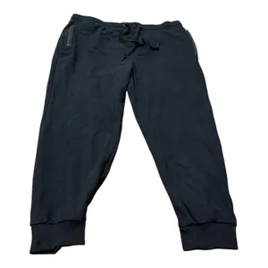 Aeropostale Men's Jogger Sweatpants Black Pants Size Large thumbnail 1
