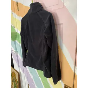 Columbia Benton Springs Fleece Jacket Womens M Black Full Zip Outdoor thumbnail 5