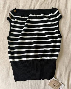 Dressy top Black thumbnail 1
