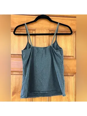 Victoria's Secret Gray Fitted Sleeveless Camisole Shirt thumbnail 2
