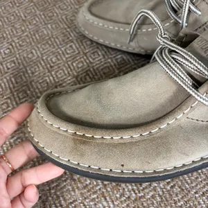 Birkenstock Suede Mens Shoe Size 9 42 Color Sands Beige Made In Germany $258 thumbnail 6