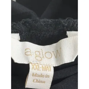 A:Glow Maternity Black Full‎ Coverage Belly Band Shorts XXL-MAT WM81X005RS1 thumbnail 6