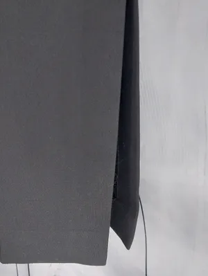 Mango MNG Black Tailored Business Casual Minimalist MobWife Dress Pants thumbnail 3