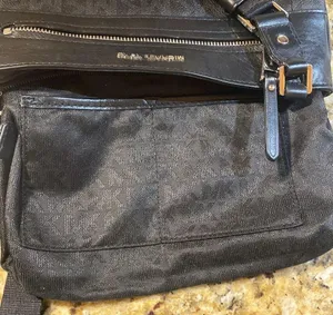 MICHAEL Michael Kors Logo Crossbody Bag Black thumbnail 7