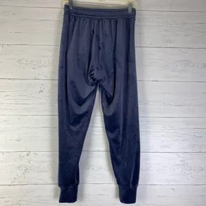 Offline By Aerie Plush Blue Velour Jogger Pants women's Size small thumbnail 4