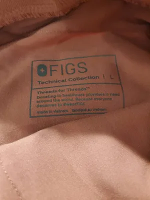 Figs Jogger in Mauve Large thumbnail 6