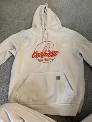 Carhartt Hoodie Women’s Relaxed Fit Medium thumbnail 1