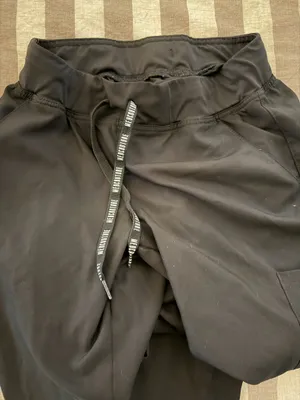 Med Couture Scrub Pants Jogger Black thumbnail 3