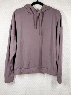 Quince Dark Brown Supersoft Fleece Pullover Hoodie thumbnail 2