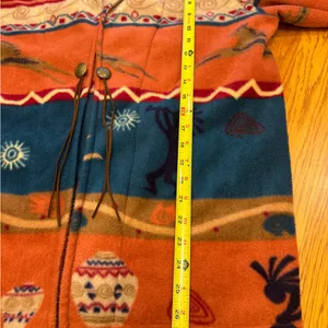 Lake Matley fleece jacket no size tag.‎ See pics for measurements. Aztec thumbnail 9