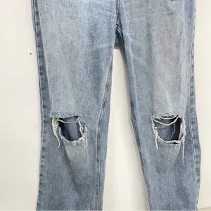 Pacsun Distressed Light Wash 90s Boyfriend Jeans Womens 29 Blue Denim Baggy thumbnail 10