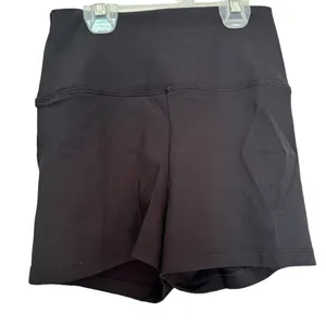 Capezio high waisted fold over dance shorts‎ size M thumbnail 1
