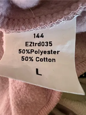Trendy Queen Pink Quarter-Zip Fleece Mock Neck Sweatshirt Large thumbnail 8