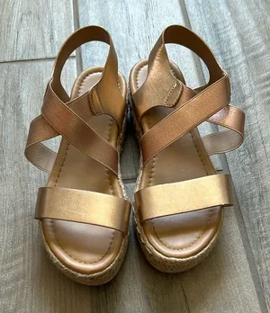 Top moda metallic sandals thumbnail 1