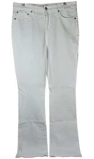 J. Crew Full-length demi-boot jean in‎ white wash 29 BP470 NWT thumbnail 1