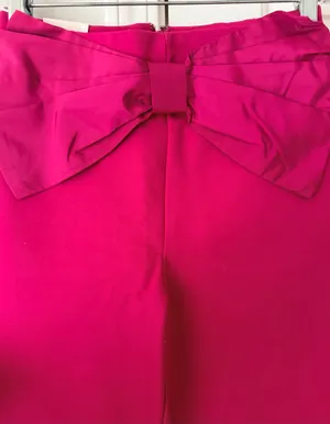 Anthropologie Maeve The Colette Bow-Waist Crop Wide-Leg Pants, Size 26 thumbnail 8