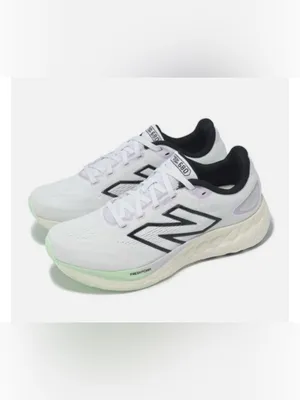New Balance Fresh Foam 680v8 White Grey Matter Taro Women's Sz 9 Men 7.5 thumbnail 2