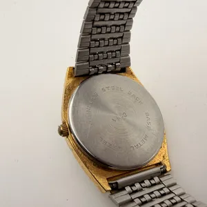 Vintage Advance Quartz Day-Date Men's Wristwatch - 80s/90s Working New Battery thumbnail 6