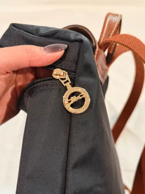 Classic Longchamp Mini Le pliage nylon backpack thumbnail 6